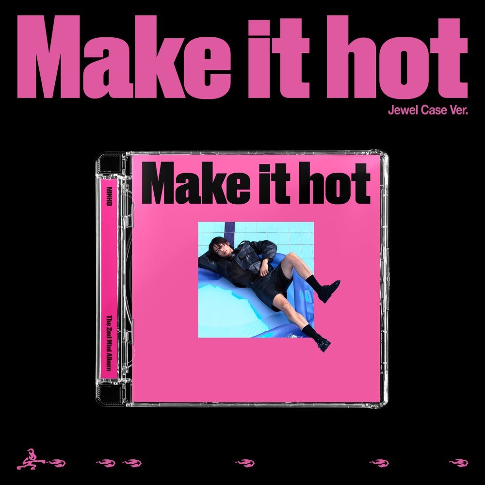 MINHO The 2nd Mini Album『Make it hot』【Jewel Case Ver.】
