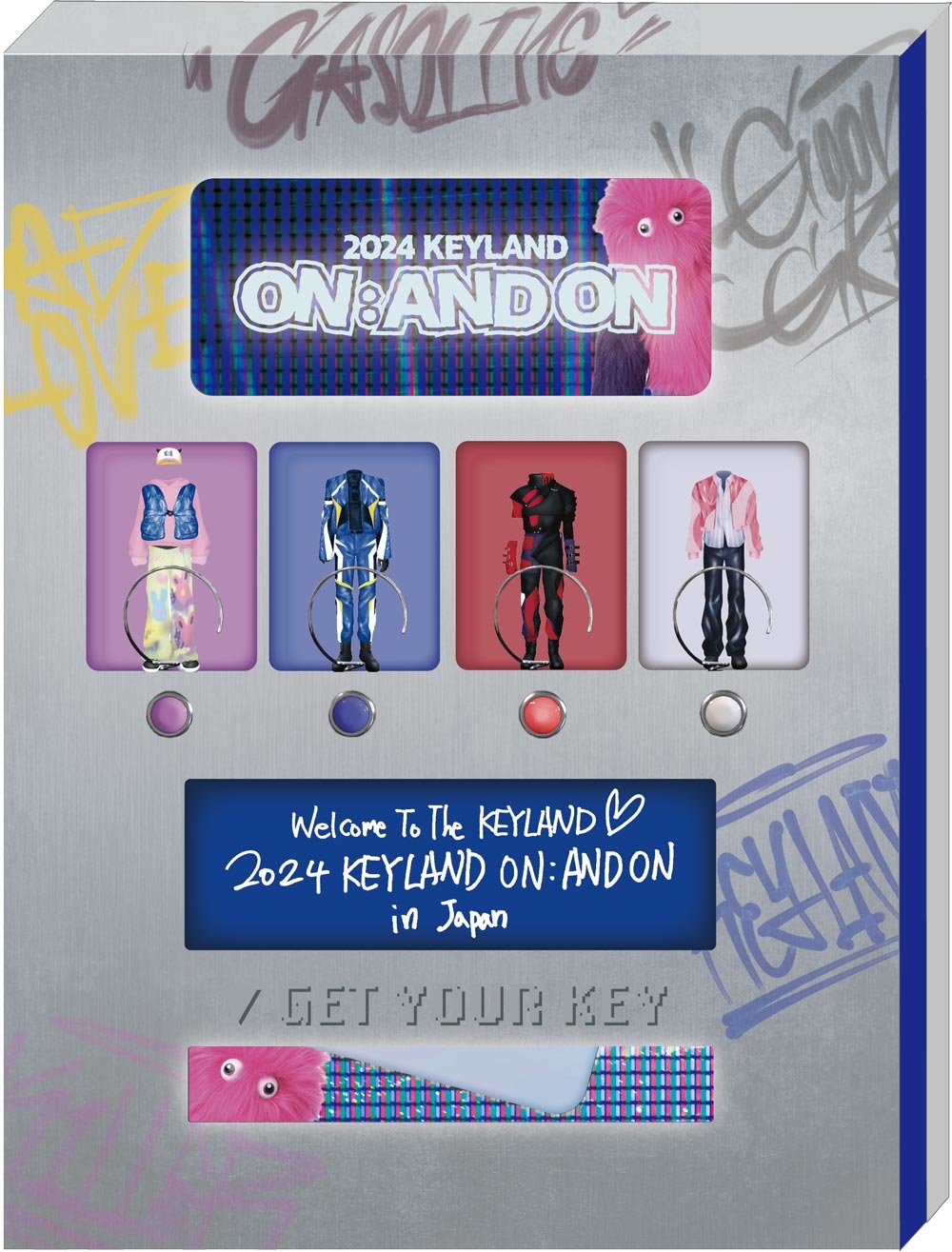 LIVE Blu-ray「2024 KEYLAND ON : AND ON in Japan」【UNIVERSAL MUSIC STORE限定盤】