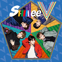 SHINeeニューアルバム「FIVE」の新ビジュアル、初回盤、通常盤、FC限定