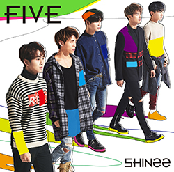 SHINeeニューアルバム「FIVE」の新ビジュアル、初回盤、通常盤、FC限定