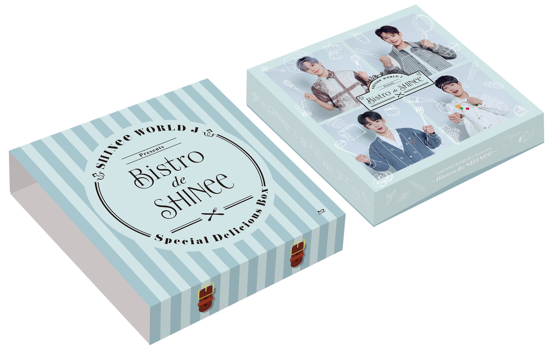 Blu Ray Dvd Shinee World J Presents Bistro De Shinee ジャケット写真公開 さらに全店舗共通特典も Shinee Official Website
