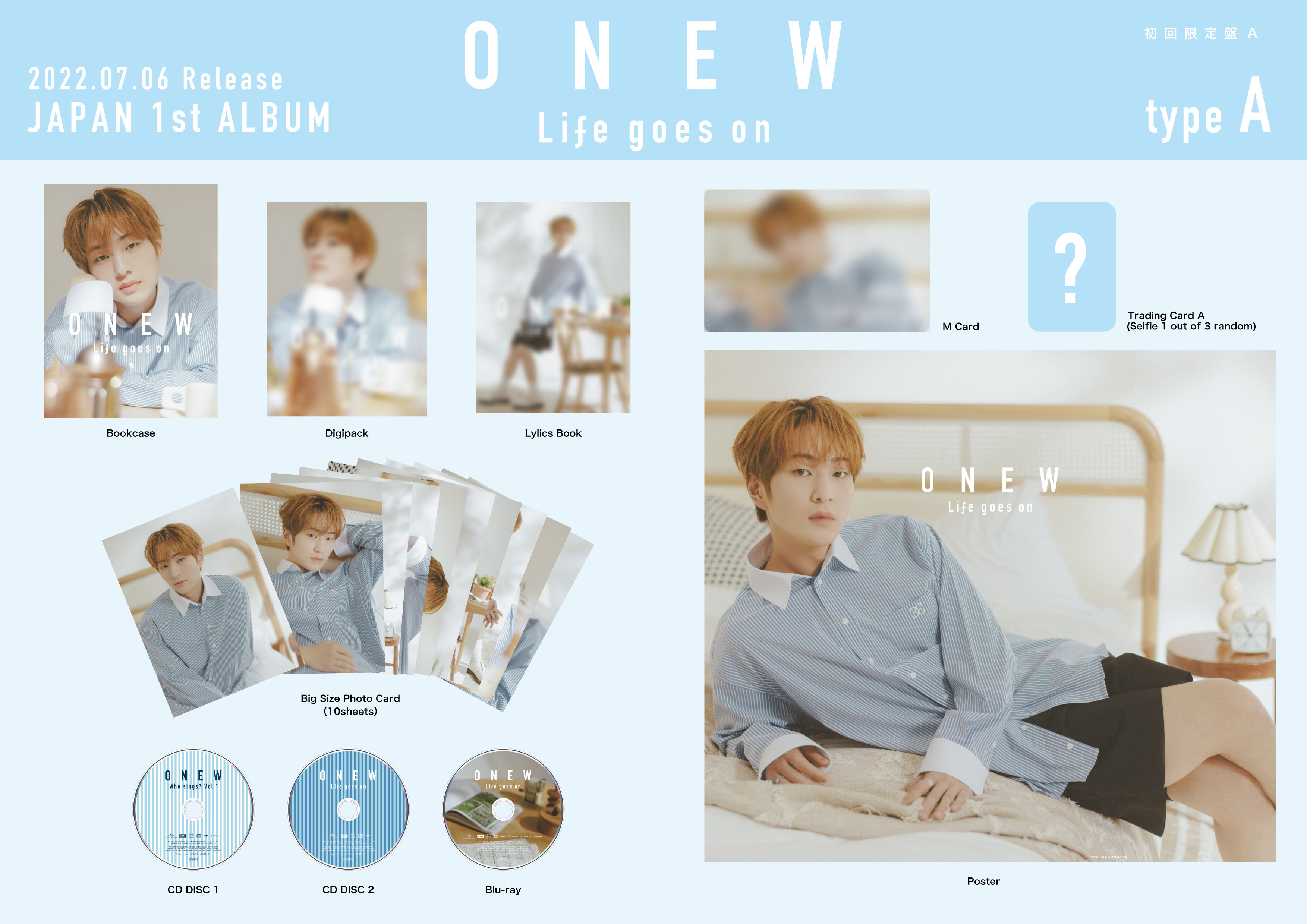 ミュージック ONEW Life goes on Blu-ray FC限定盤